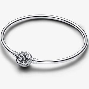 Pandora moments encircled clasp bangle